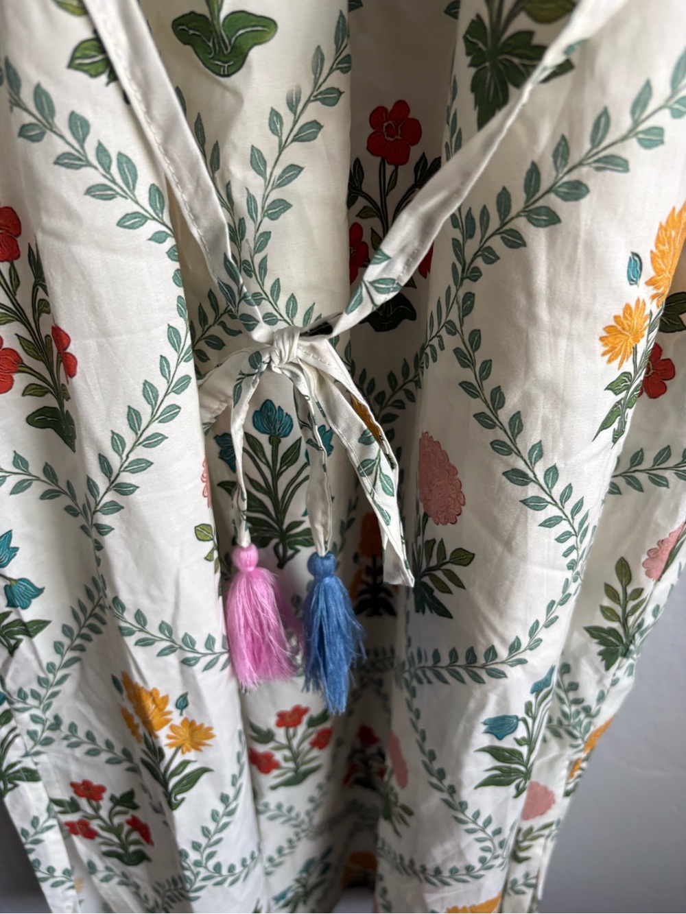 ❤️NEW entro Blue and White Striped Dress with Pink Trim - Picture 5 of 11